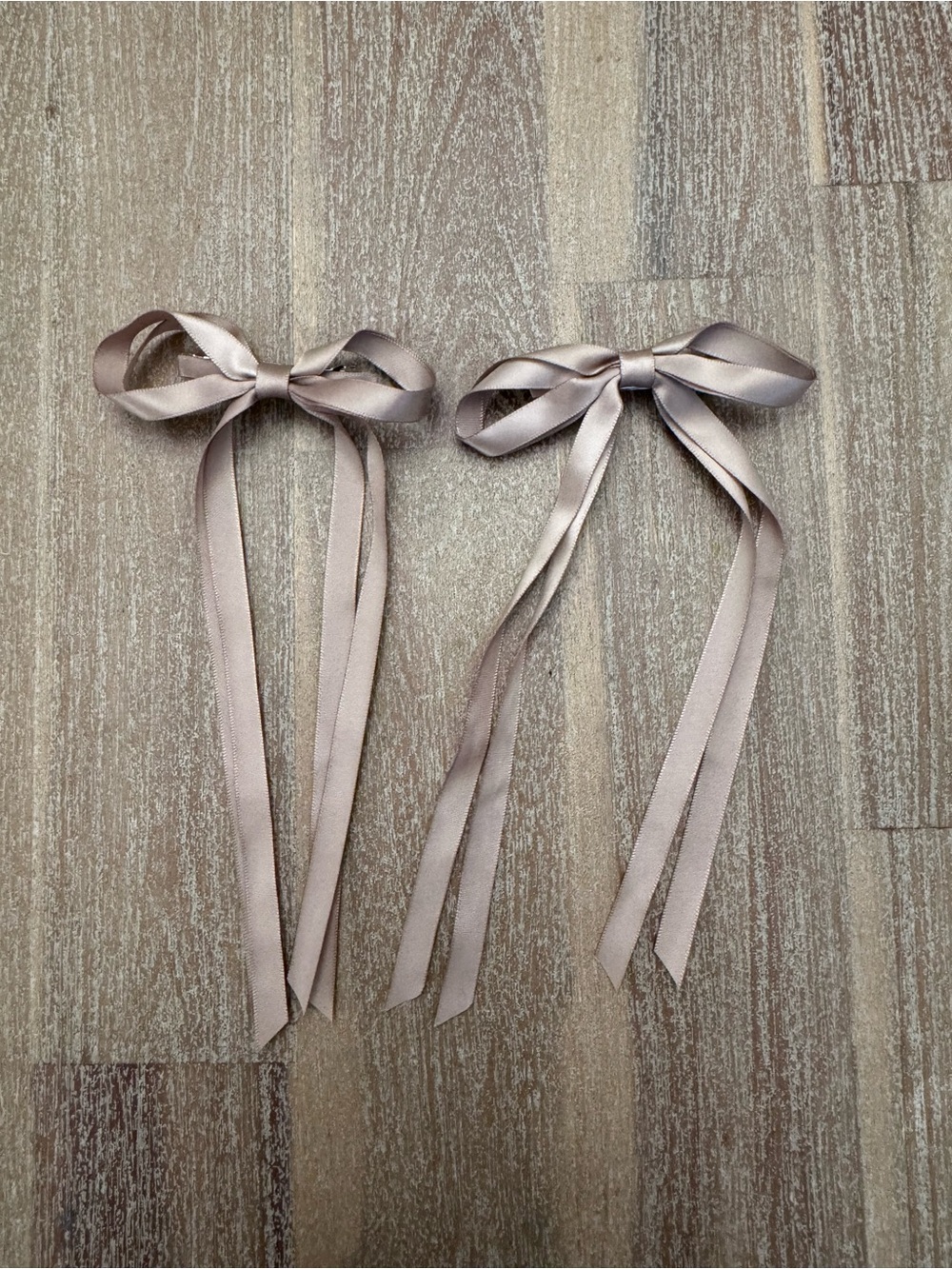 2 Bow Barrettes
